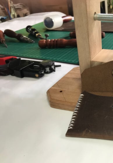 Leather Purse Card Mate Workshop
