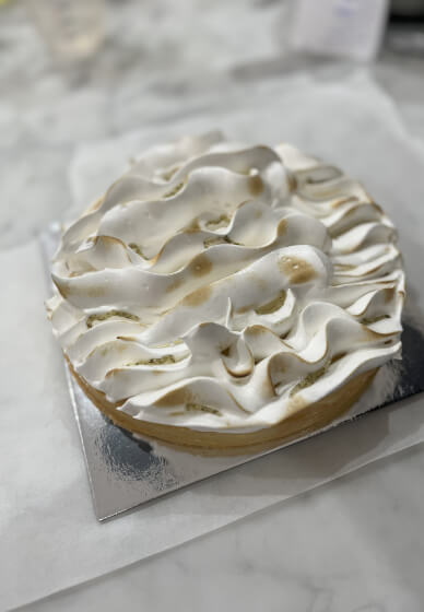 Lemon Tart with Meringue Making Class