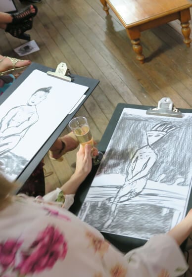 Life Drawing Workshop for Hens Parties