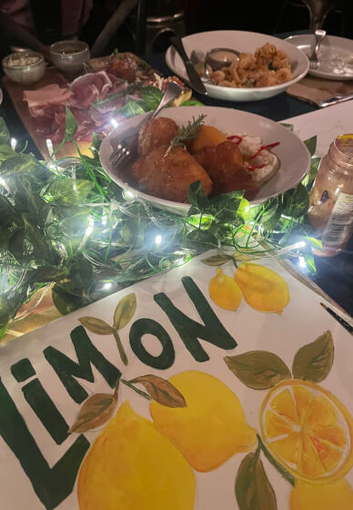 Limoncello Paint and Sip Workshop