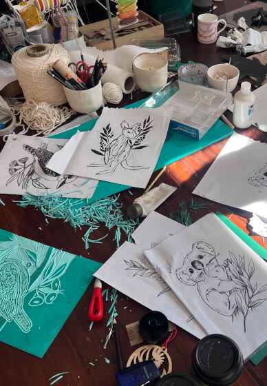 Lino Print Course for Beginners for Adults