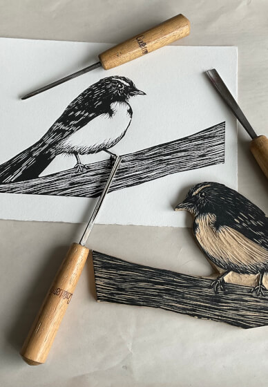 Linocut Workshop for Beginners