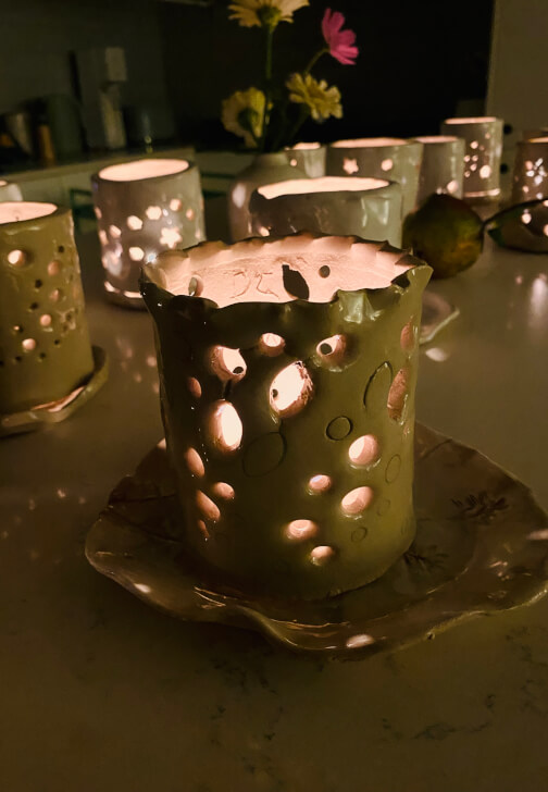 Love and Luminaries: Pottery Class