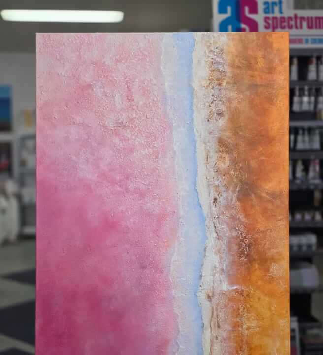 Luxury Textured Art Workshop: Create Your Own Large Artwork