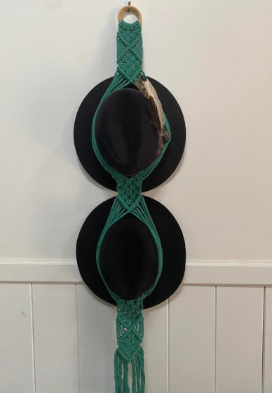 Macrame Hat Hanger Class