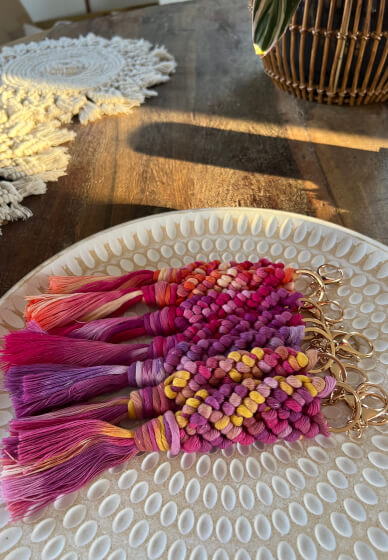 Macrame Key Ring / Wristlet Workshop