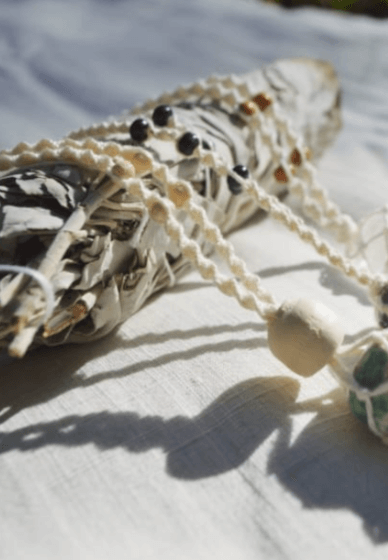 Macrame Necklace Class: Threads of Intention