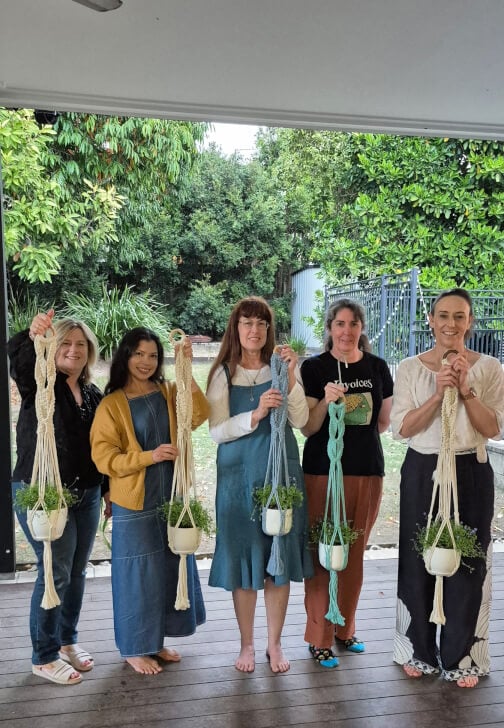 Macrame Plant Hanger Workshop