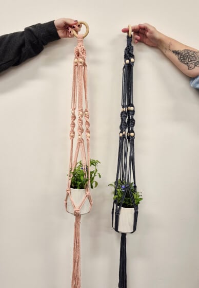 Macrame Plant Hanger Workshop