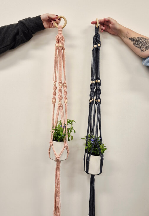 Macrame Plant Hanger Workshop