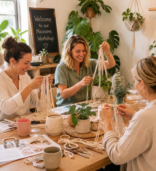 Macrame Plant Hanger Workshop
