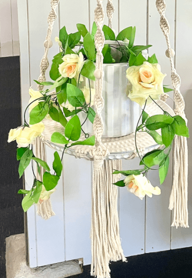 Macrame Workshop: Hanging Round Tray or Cat Bed