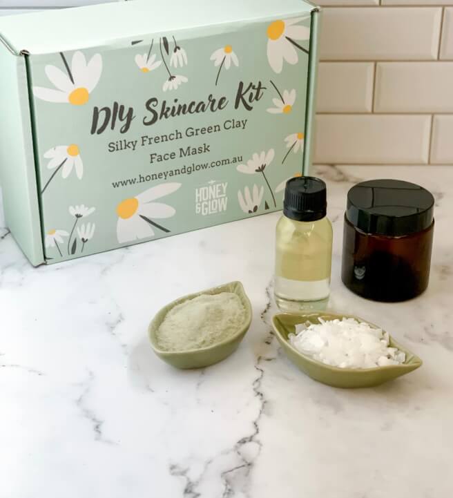 Make a French Green Clay Face Mask