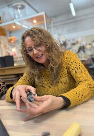 Make a Sterling Silver Spinner Ring Class
