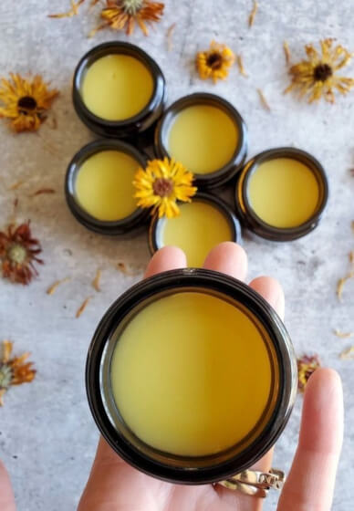 Make Calendula and Shea Body Balm at Home