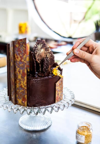 Chocolate Delight Golden Cake — Cake Links