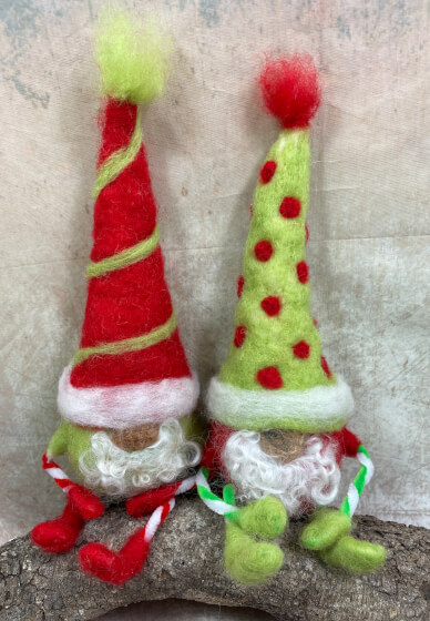 Make Needle Felted Gnomes at Home