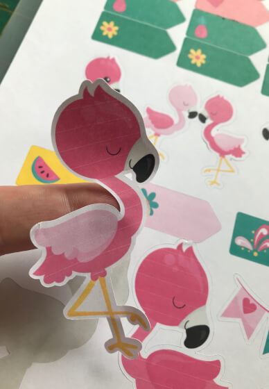 Make Stickers with Your Silhouette Machine