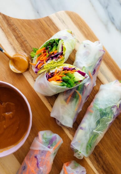 Make Sweet and Savoury Vietnamese Rice Paper Rolls