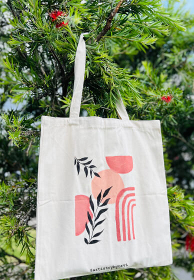 Make Your Own Canvas Bag Painting Class