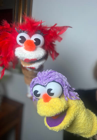Make Your Own One-of-A-Kind No-Sew Puppet All Ages Workshop