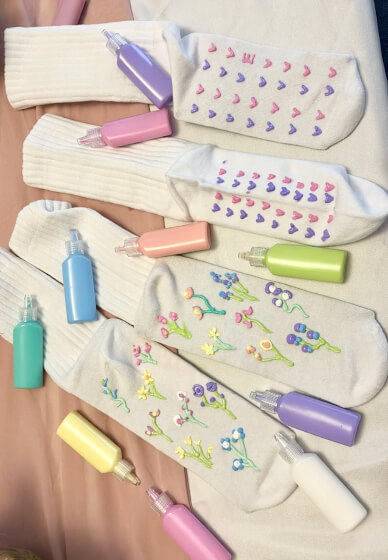 Make Your Own Pilates Socks Class