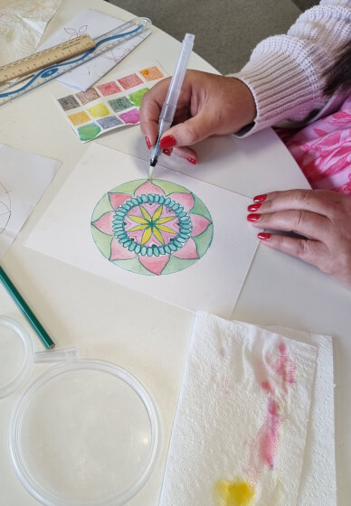 Mandala Art and Twilight Tea Workshop