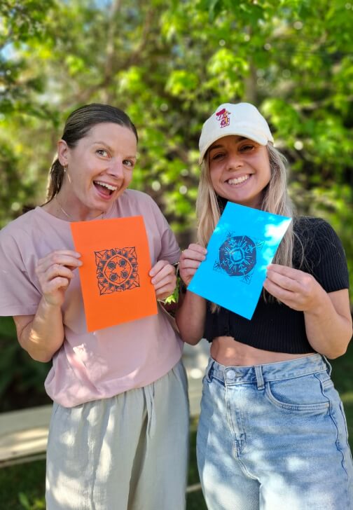 Mandala Lino Print Workshop