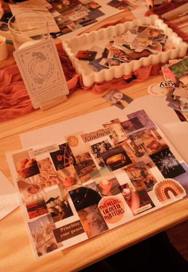 Manifest Your Dreams: Vision Board Collage Workshop
