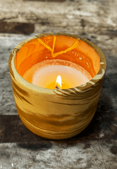 Marbled or Terrazzo Candle & Container Workshop