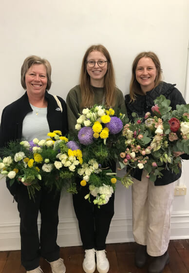 Market Trip with Bouquet Skills Workshop