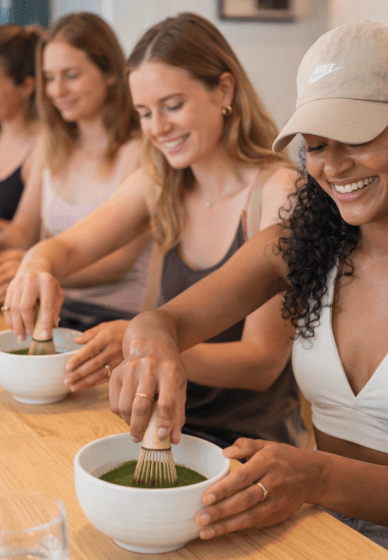 Matcha and Ceramic Painting Workshop