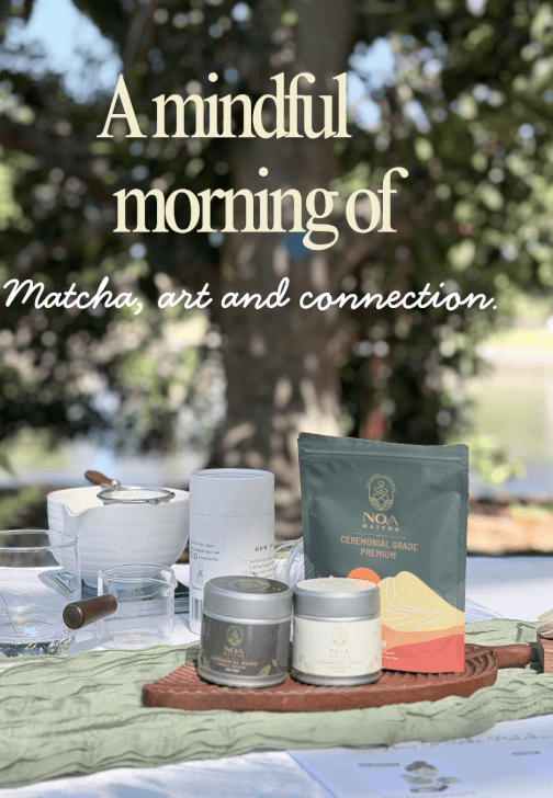 Matcha and Ceramic Painting Workshop