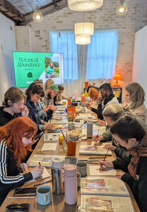 Medicinal Mushroom Art Workshop for Stress Support