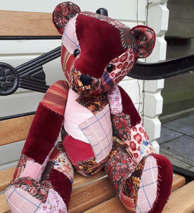 Memory Bear Design Workshop Using Loved Ones Clothes