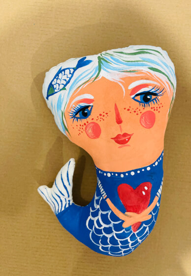 Mermaid. Toy Painting Class