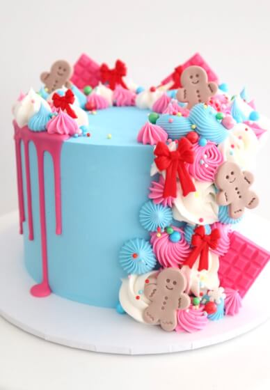 Merry and Bright - Beginner Christmas Cake Class