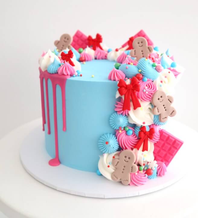 Merry and Bright - Beginner Christmas Cake Class