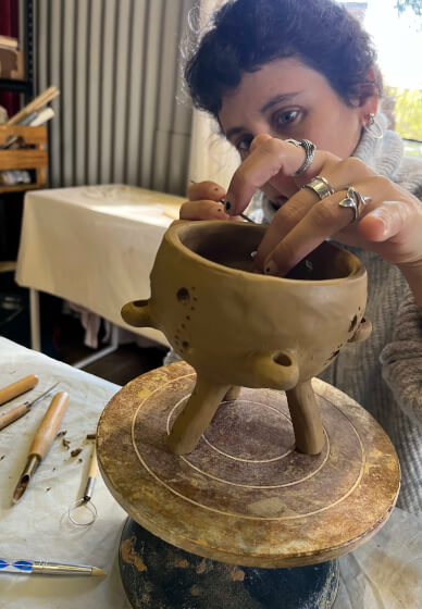 Mindful Hand Building Clay Class