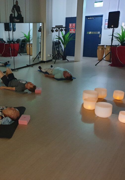 Mindful Movement and Soundbath Meditation 4 Sessions