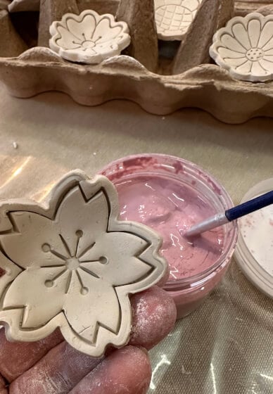 Mini Flower Pottery Workshop All Ages