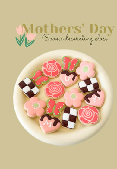 Mini Mother's Day Cookie Decorating Class