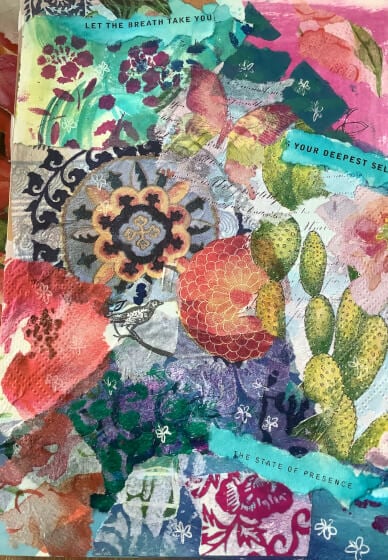 Mixed Media Art and Prosecco Class