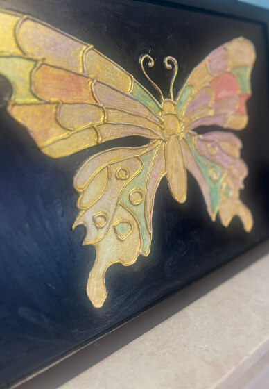 Mixed Media Beautiful Buttlerfly Illustration Workshop