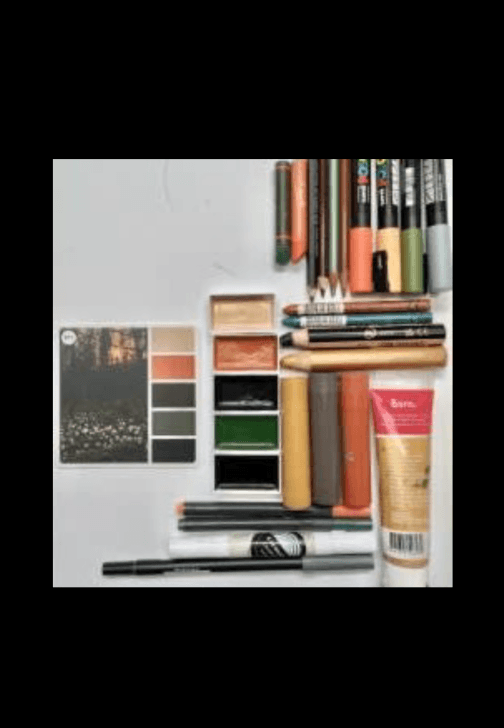 Mixed Media Colour Card Art Workshop for Beginners