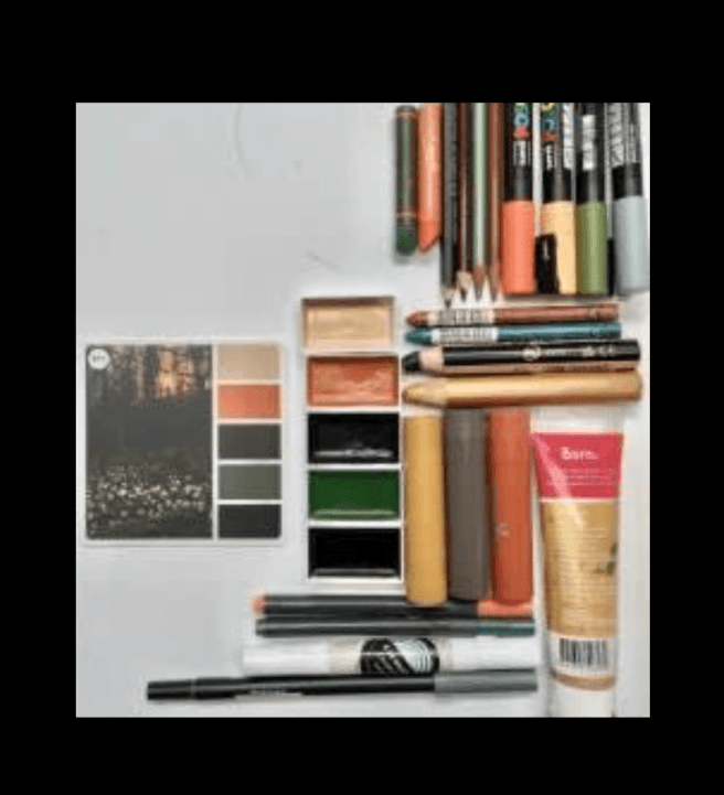 Mixed Media Colour Card Art Workshop for Beginners