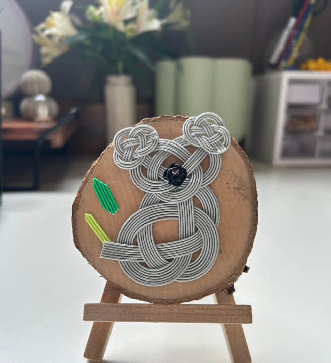 Mizuhiki Workshop: Create a Cute Koala Wall Decor