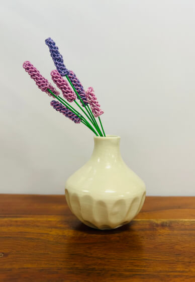 Mizuhiki Workshop: Lavender Flowers