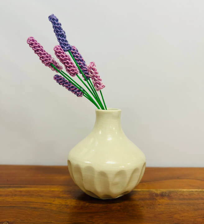 Mizuhiki Workshop: Lavender Flowers