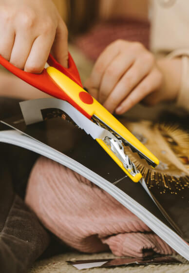 Mobile Collage Art Workshop: Chop, Chop, Paste